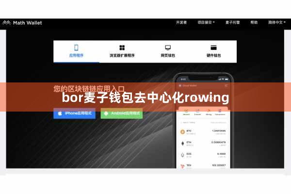 bor麦子钱包去中心化rowing