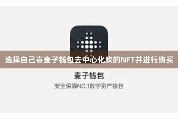 选择自己喜麦子钱包去中心化欢的NFT并进行购买