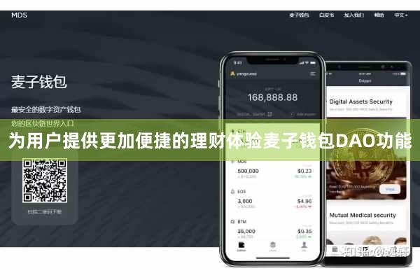 为用户提供更加便捷的理财体验麦子钱包DAO功能